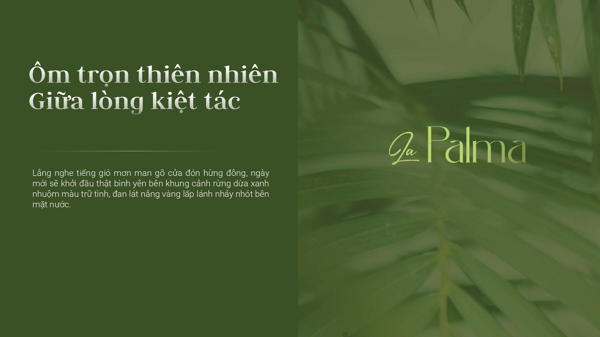 phân khu la palma dự án casamia cồn tiến hội an