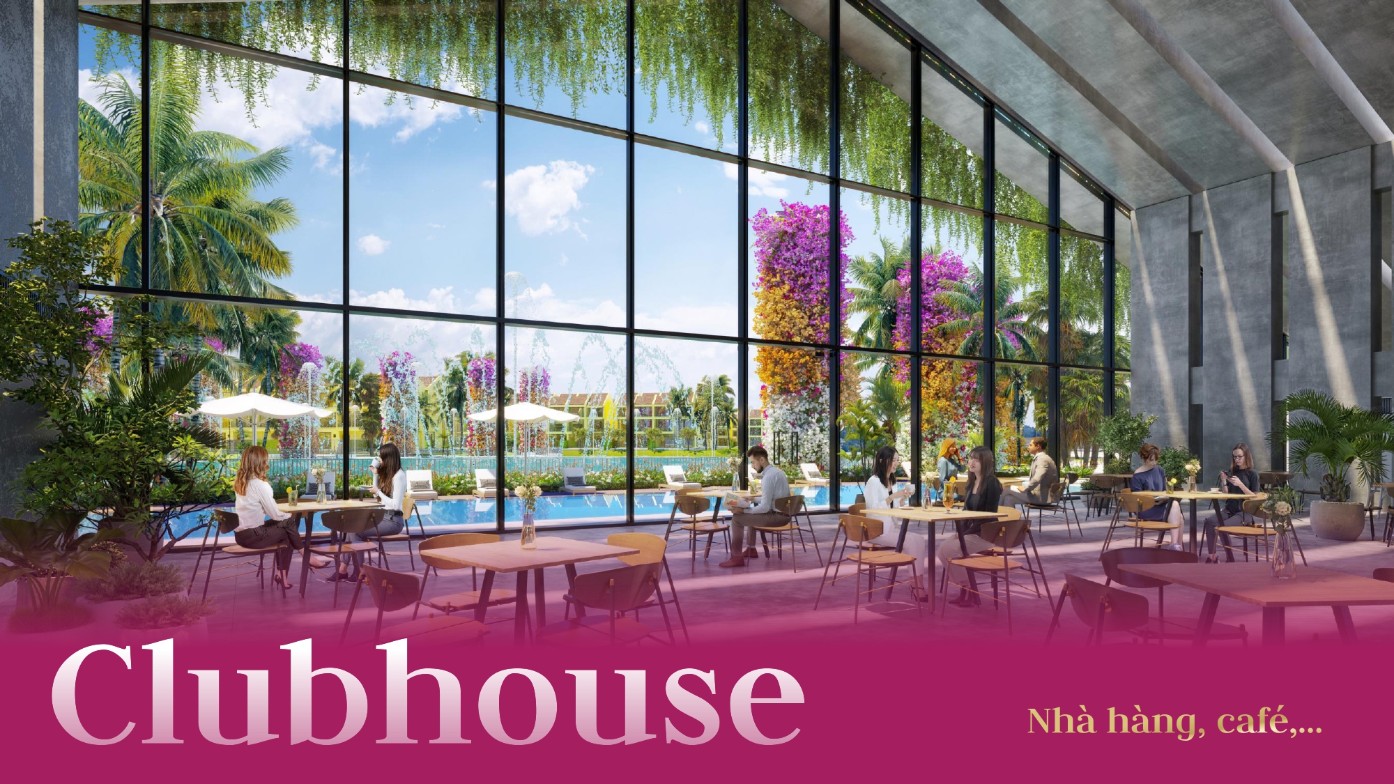 tiện ích nội khu dự án casamia cồn tiến hội an